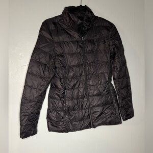 Quince black puffer jacket